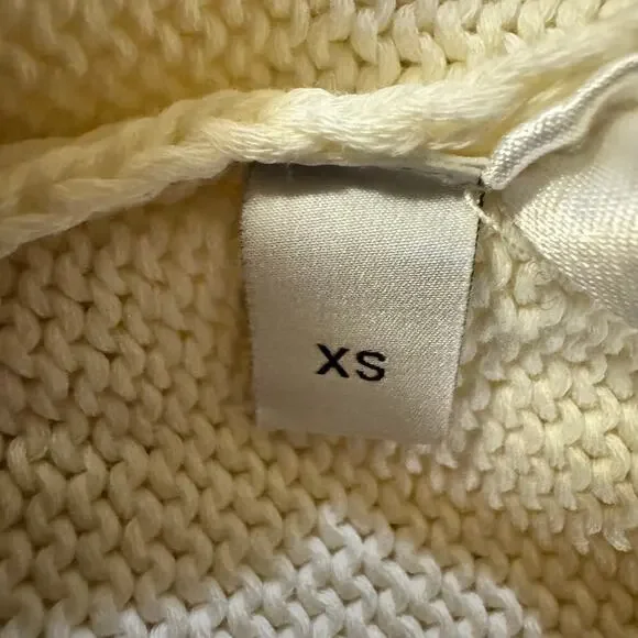 JW ANDERSON Twist-front cutout cotton dress Cream Size XS - Picture 11 of 13